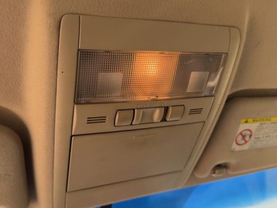 04-09 Prius Center Overhead Console Dome Light Map Lamp Cubby Brown/Ivory Fa08