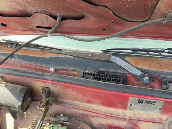 1987-1988 Toyota FX Passenger Right Windshield Wiper Arm OEM Blade Lever — photo 2