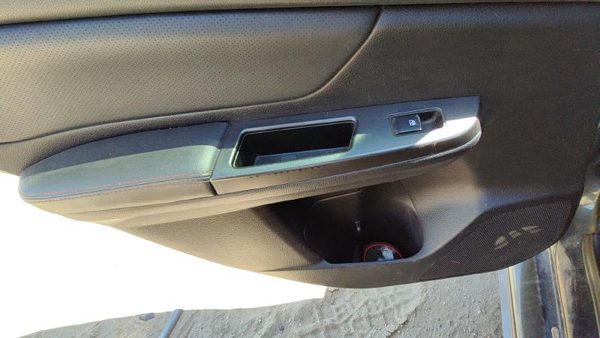 15-16 Wrx Driver Left Rear Inside Door Trim Panel Wih Switches Back Cbl30 Carbon — photo 8
