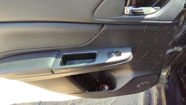 15-16 Wrx Driver Left Rear Inside Door Trim Panel Wih Switches Back Cbl30 Carbon — photo 6