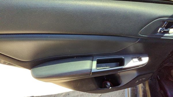15-16 Wrx Driver Left Rear Inside Door Trim Panel Wih Switches Back Cbl30 Carbon — photo 4