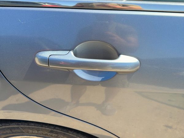 03-07 Accord Passenger Right Rear Outside Door Handle Back Sedan Cool Blue B542M — photo 2