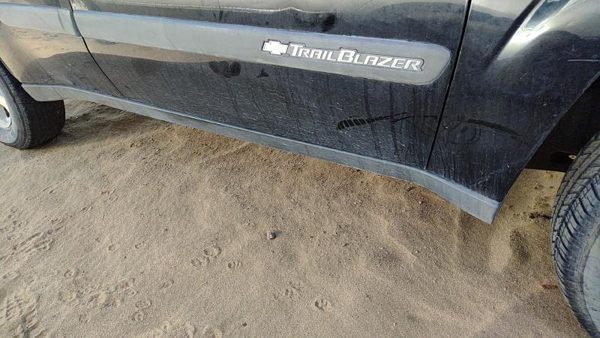 02-09 Trail Blazer Passenger Right Lower Rocker Panel Moulding Side Black 41U — photo 2
