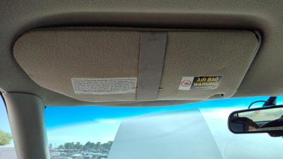 1995-2005 S10 Blazer Driver Left Sun Visor Oem Gray 92H