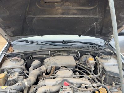05-09 Legacy Outback Pair Of Hood Hinges Right Left Set Assembly Oem Silver Slq