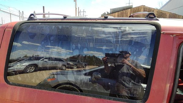1985-1990 Ford Bronco 2 Passenger Right Rear Quarter Glass Back Side Window Oem — photo 2
