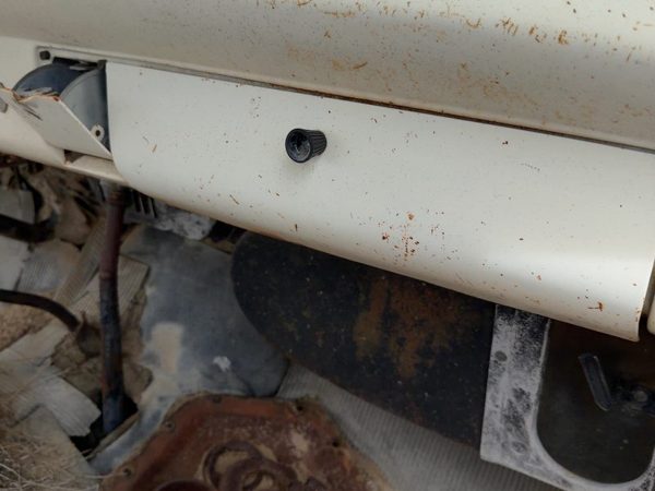 1967-1972 Ford F350 Glove Box Assembly Complete Door With Latch Oem — photo 3