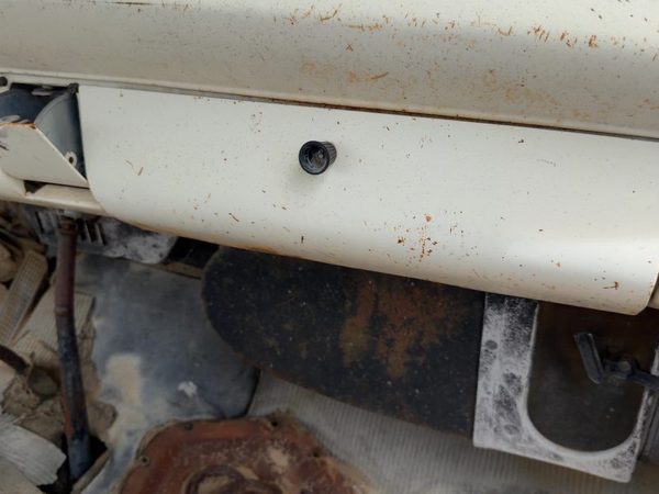 1967-1972 Ford F350 Glove Box Assembly Complete Door With Latch Oem — photo 5