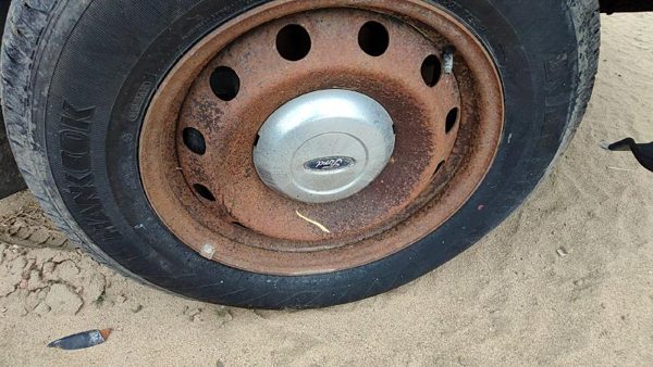 2006 1 Ford F150 17 Steel Wheel OEM Factory Rim #1 5L3Z1015DA — photo 1