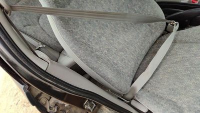 1996 Saturn Sl1 Passenger Right Front Seat Belt Retractor Oem Shoulder Gray