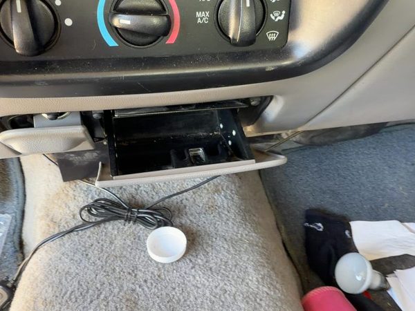 1995-1997 Ford Ranger Ash Tray Assembly Oem Slide Out Dash Gray G2 F57Z1004320B — photo 3