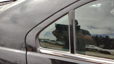 06-11 Fusion Passenger Right Rear Vent Window Back Door Glass With Frame Oem