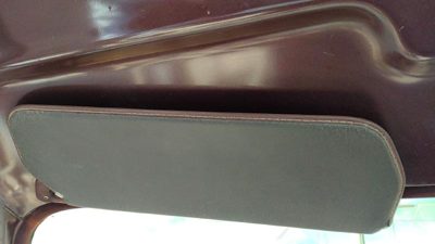 73-91 Gmc Sierra C3500 Driver Left Sun Visor Oem
