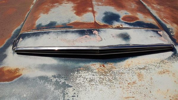 1964-1965 Ford Thunderbird Coupe Hood Scoop Assembly Only Oem — photo 3
