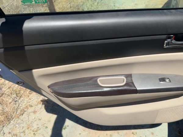 04-05 Toyota Prius Driver Left Rear Door Trim Panel With Switches Back Tan 08 — photo 4