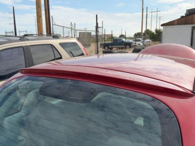 2001-2010 Chrysler Pt Cruiser Rear Spoiler Back Wing Oem Inferno Red Prh