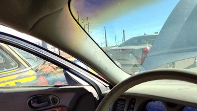 2000-2005 Buick Lesabre Driver A Pillar Trim Windshield Post Panel Gray 17B