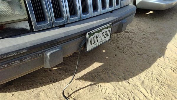 1993-1995 Jeep Grand Cherokee Front Bumper Cover Assembly Oem 55031452 — photo 5