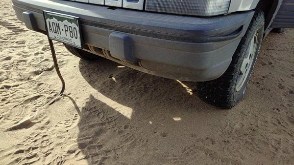 1993-1995 Jeep Grand Cherokee Front Bumper Cover Assembly Oem 55031452 — photo 8
