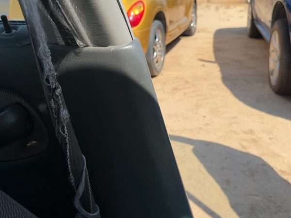 1996-2000 Honda Civic Sedan LX Driver Left Lower B-Pillar Trim Panel Gray F — photo 1