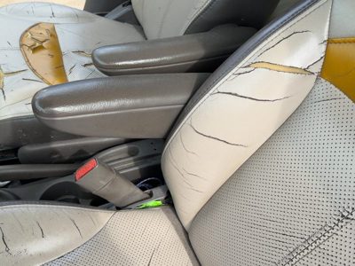 01-02 Pt Cruiser Driver Left Front Arm Rest Side Seat Oem Taupe/Beige Fl