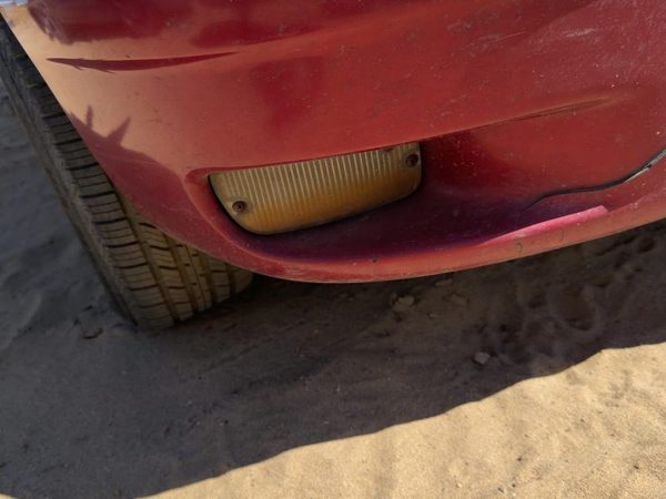 96-97 Town & Country Passenger Right Front Turn Signal Light Lamp Fender Mounted — photo 1