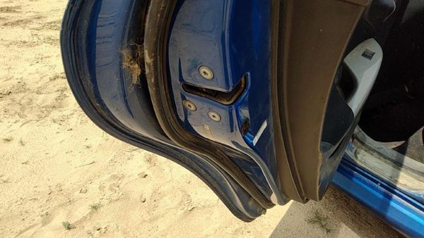 2009-2013 Toyota Corolla Driver Left Rear Door Latch With Rods/Cables Oem Back — photo 3