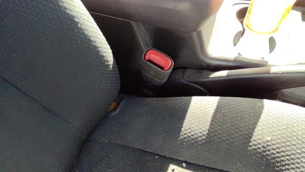 00-04 Grand Cherokee Passenger Right Front Seat Belt Buckle Receiver Gray Dv — photo 1