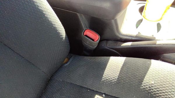 00-04 Grand Cherokee Passenger Right Front Seat Belt Buckle Receiver Gray Dv — photo 2
