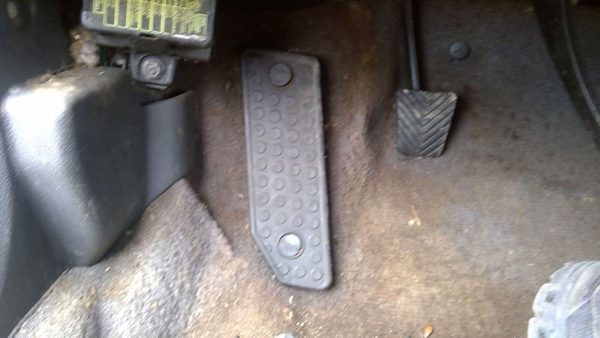89-93 Mitsubishi Galant Vr-4 Floor Foot Rest Pad Oem Step Trim Black — photo 4