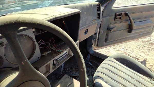 1985 Pontiac Sunbird Steering Wheel Oem Blue — photo 1