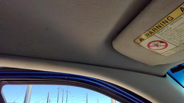 97-01 Toyota Camry Driver Left A Pillar Trim Windshield Post Panel Oem Gray 10 — photo 2