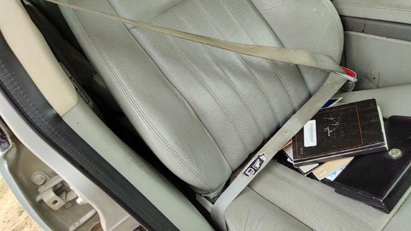 03-05 Lincoln Aviator Passenger Right Front Seat Belt Retractor Shoulder Gray Bl — photo 5