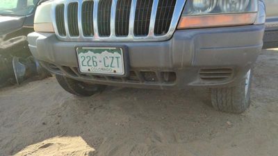 1999-2003 Jeep Grand Cherokee Front Bumper Cover Assembly Oem 5Fn29ybmab