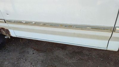 1992-1996 Ford F150 Driver Left Front Moulding From Door Oem Trim Strip