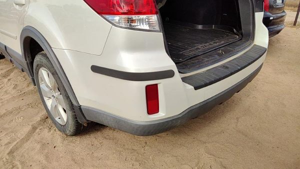 2010-2014 Subaru Legacy Outback Rear Bumper Cover Assembly Back 7J Satin White — photo 6