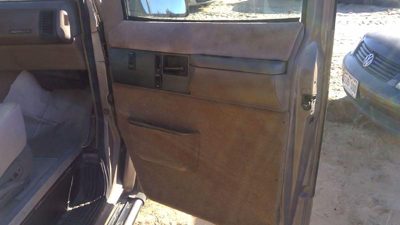 1992-1995 Chevy Astro Passenger Right Front Inside Door Trim Panel Only Oem Tan