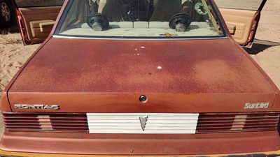 1985 Pontiac Sunbird Trunk/decklid/hatch/tailgate Brown 20592616