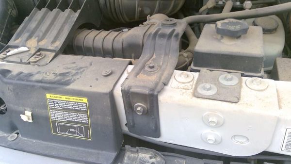 1997-2003 Ford Van E450 Pair Of Radiator Mount Bracket Straps Oem Set 6.8L — photo 2