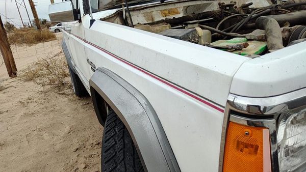 1984-1996 Jeep Cherokee Passenger Right Front Fender Oem White 55235227 — photo 2