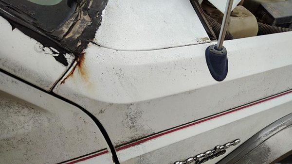 1984-1996 Jeep Cherokee Passenger Right Front Fender Oem White 55235227 — photo 6