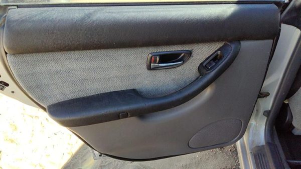 2000-2002 Subaru Legacy Driver Left Rear Door Trim Panel With Switches Back Gray — photo 1