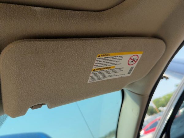 2002-2007 Saturn Vue Redline Passenger Right Sun Visor Oem Gray 17D 10374819 — photo 2