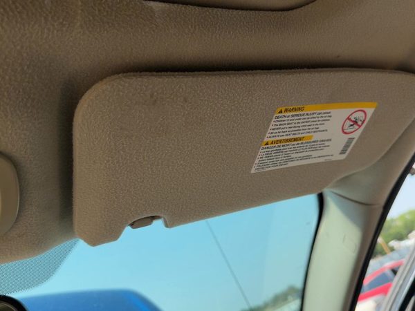 2002-2007 Saturn Vue Redline Passenger Right Sun Visor Oem Gray 17D 10374819 — photo 7