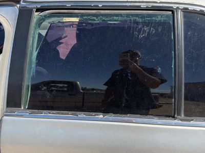2005 Cadillac Deville Rear Door Glass/window LH