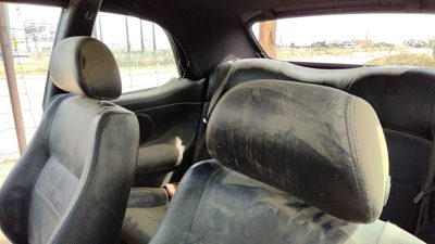 1999-2002 Vw Cabrio Convertible Pair Of Front Headrests Oem Left Right Set Seat