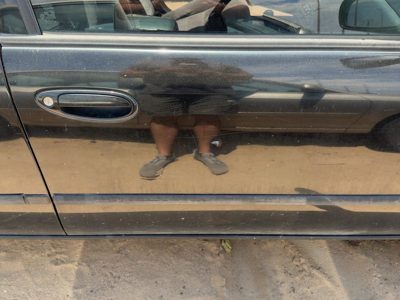 1998 Nissan Maxima Front Door RH Super Black KH3