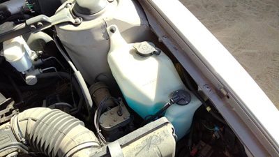 1992 Buick Park Ave Ultra Windshield Washer Fluid Reservoir With Pump Wiper Tank