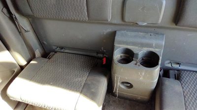 2004-2006 Gmc Canyon Rear Center Console Cup Holder Jack Cover Dark Pewter 19J
