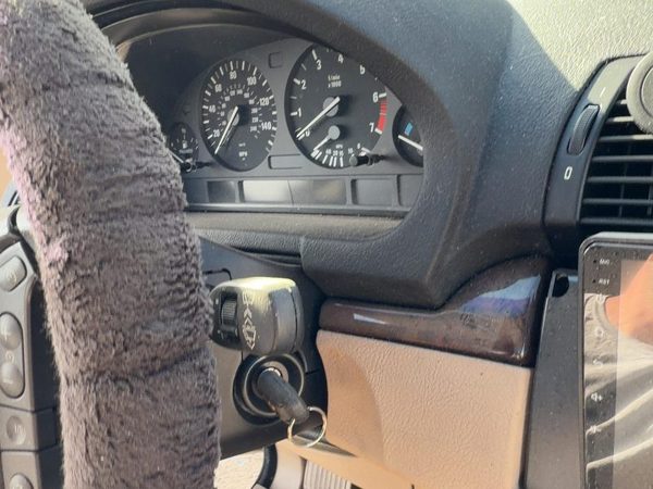 2002-2006 Bmw X5 Steering Column Assembly Oem Floor Shift E53 Beige Lchc — photo 5